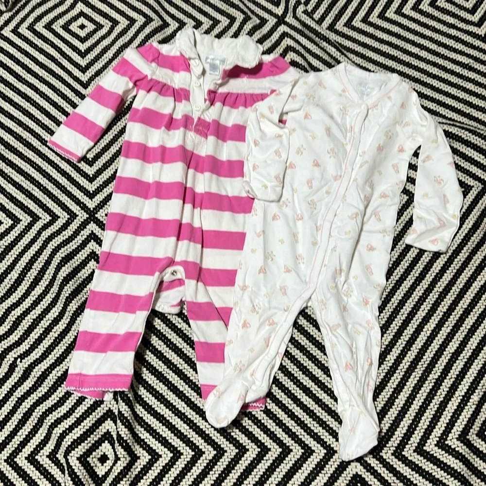 Ralph Lauren baby girl set2 size 9m one pice